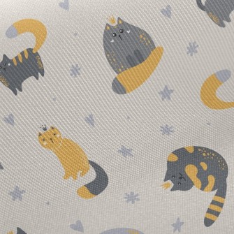 Cat King And Queen Twill