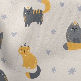 Cat King And Queen Stretch Ponte