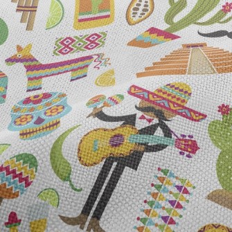 Colorful Mexico Performance Linen