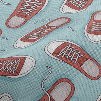 Plain Canvas Sneakers Performance Linen
