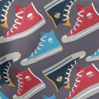 Vintage Canvas Sneakers Stretch Ponte
