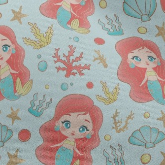 Beautiful Pearl Mermaid Chiffon