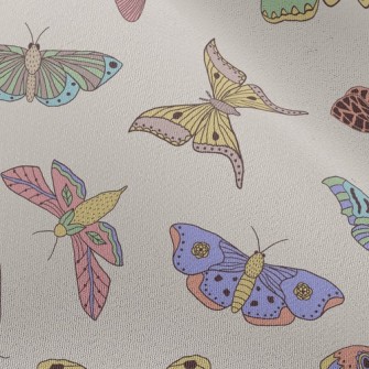 Rare Pattern Butterfly Chiffon