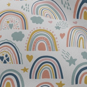 Fairy Tale Cute Rainbow Chiffon