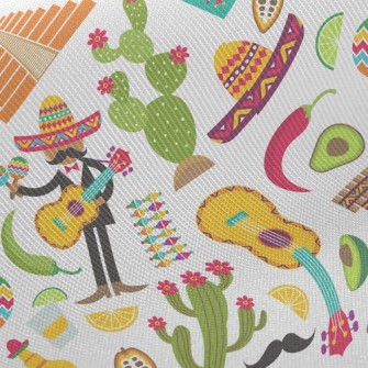 Colorful Mexico Twill