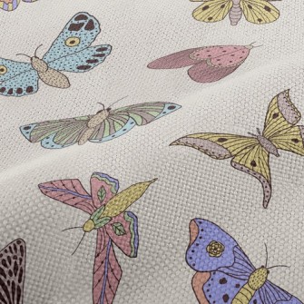 Rare Pattern Butterfly Performance Linen