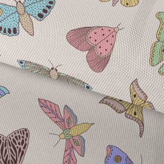 Rare Pattern Butterfly Waterproof Oxford