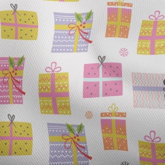 Dot Striped Gift Box Dobby