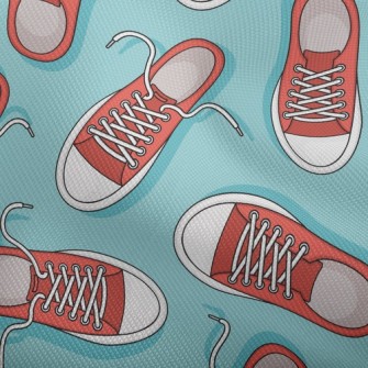 Plain Canvas Sneakers Dobby