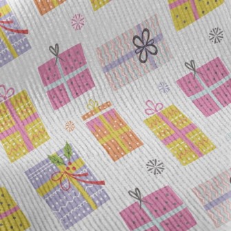 Dot Striped Gift Box Standard Corduroy