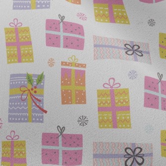 Dot Striped Gift Box Chiffon