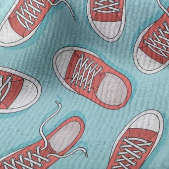 Plain Canvas Sneakers Terry