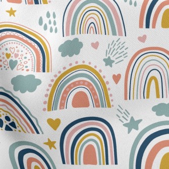 Fairy Tale Cute Rainbow Stretch Ponte