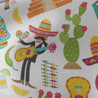 Colorful Mexico Waterproof Canvas
