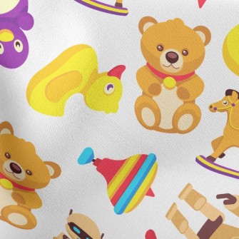 Teddy Bear Trojan Robot Stretch Ponte