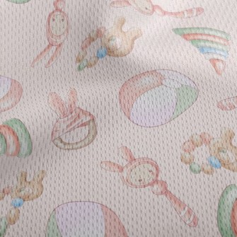 Baby Safety Toys Athletic Mesh Flat Back