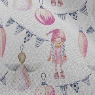 Christmas Little Angel Ornamen Chiffon