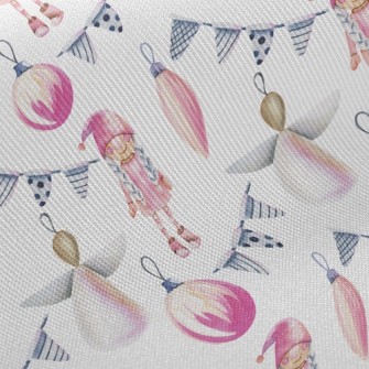 Christmas Little Angel Ornamen Twill