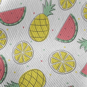 Pineapple Diced Watermelon Standard Corduroy