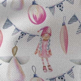 Christmas Little Angel Ornamen Waterproof Canvas