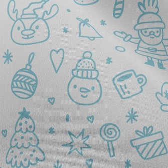 Christmas Classic Characters Chiffon
