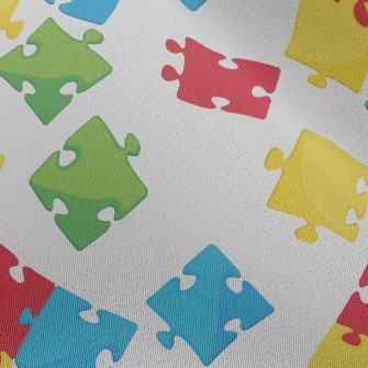 Bright Color Block Puzzle Chiffon