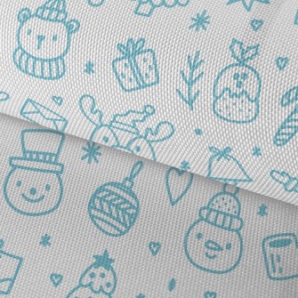 Christmas Classic Characters Waterproof Oxford