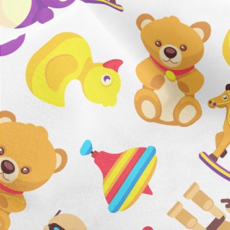 Teddy Bear Trojan Robot Micro Fleece