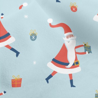 Kind Santa Claus Micro Fleece