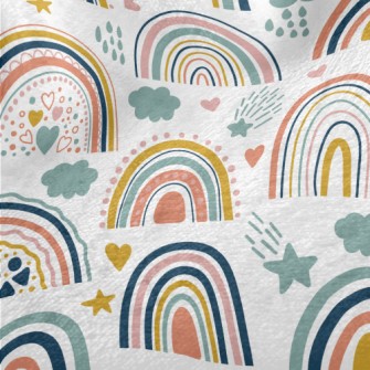 Fairy Tale Cute Rainbow Minky