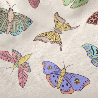 Rare Pattern Butterfly Minky