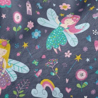 Fairy Tale World Flower Fairy Minky