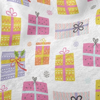 Dot Striped Gift Box Minky