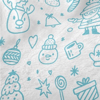 Christmas Classic Characters Minky