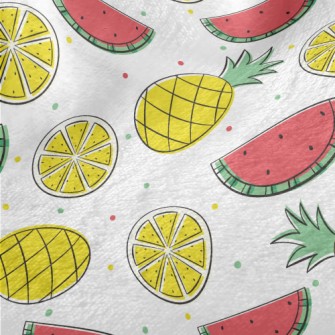 Pineapple Diced Watermelon Minky