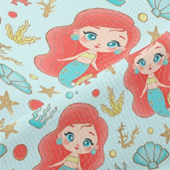 Beautiful Pearl Mermaid Piqué