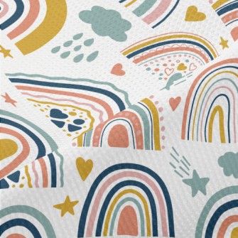 Fairy Tale Cute Rainbow Piqué