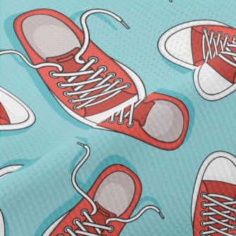 Plain Canvas Sneakers Piqué