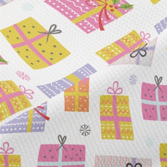 Dot Striped Gift Box Piqué