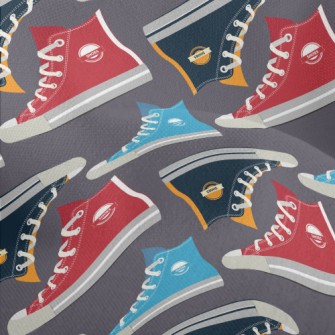 Vintage Canvas Sneakers Lightweight Performance Linen