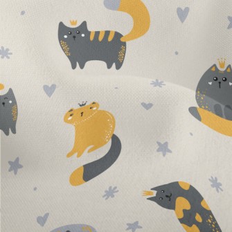 Cat King And Queen Lightweight Performance Linen