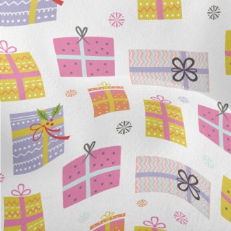 Dot Striped Gift Box Lightweight Performance Linen