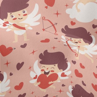 Majestic And Happy Little Cupi Lightweight Performance Linen