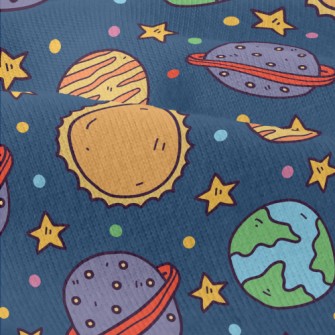 Sun Stars Asteroids Modern Jersey