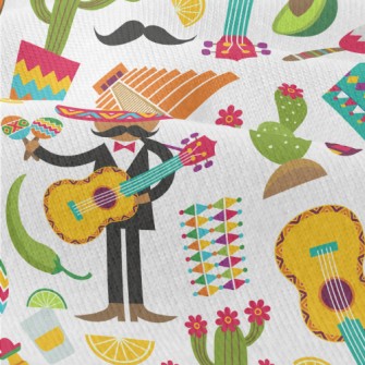 Colorful Mexico Modern Jersey