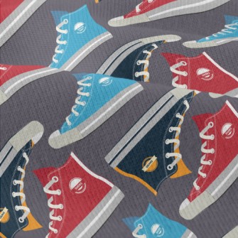 Vintage Canvas Sneakers Modern Jersey
