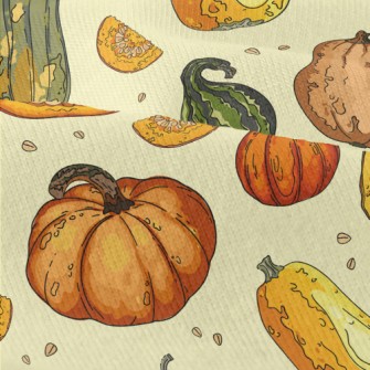 Pumpkin With Various Shapes Modern Jersey