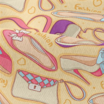 Elegant Women's Bag High H Modern Jersey