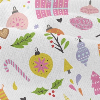 Warm Christmas Tree Charm Modern Jersey