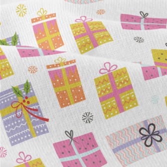 Dot Striped Gift Box Modern Jersey